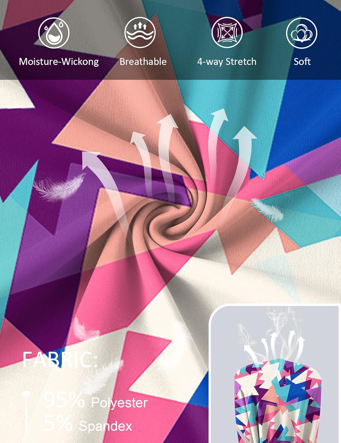 Women UPF 50+ UV Shirts Long Sleeve with Thumb Holes Workout Sun Shirt Quick Dry Athletic Hiking--Black