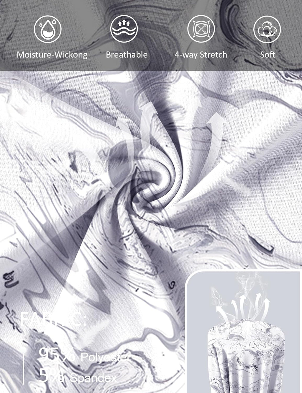 Women UPF 50+ UV Shirts Long Sleeve with Thumb Holes Workout Sun Shirt Quick Dry Athletic Hiking--Black