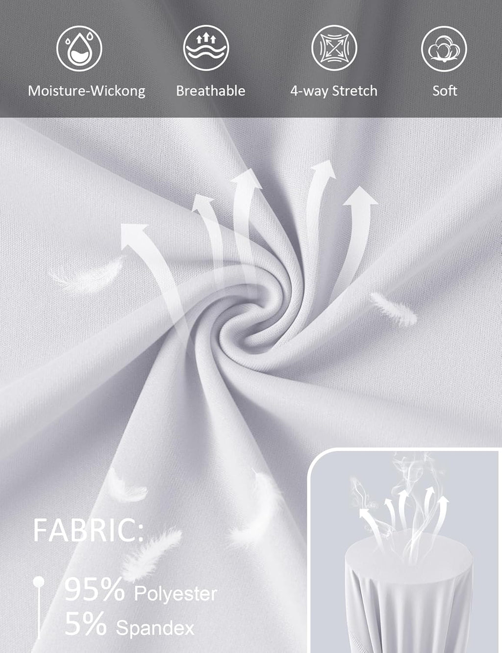 Women UPF 50+ UV Shirts Long Sleeve with Thumb Holes Workout Sun Shirt Quick Dry Athletic Hiking--Black