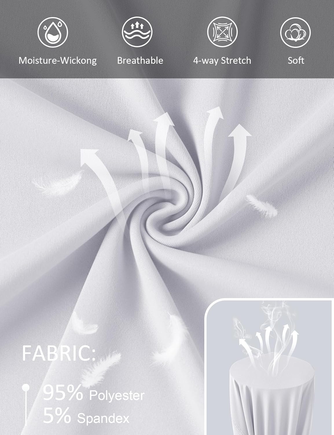 Women UPF 50+ UV Shirts Long Sleeve with Thumb Holes Workout Sun Shirt Quick Dry Athletic Hiking--Black