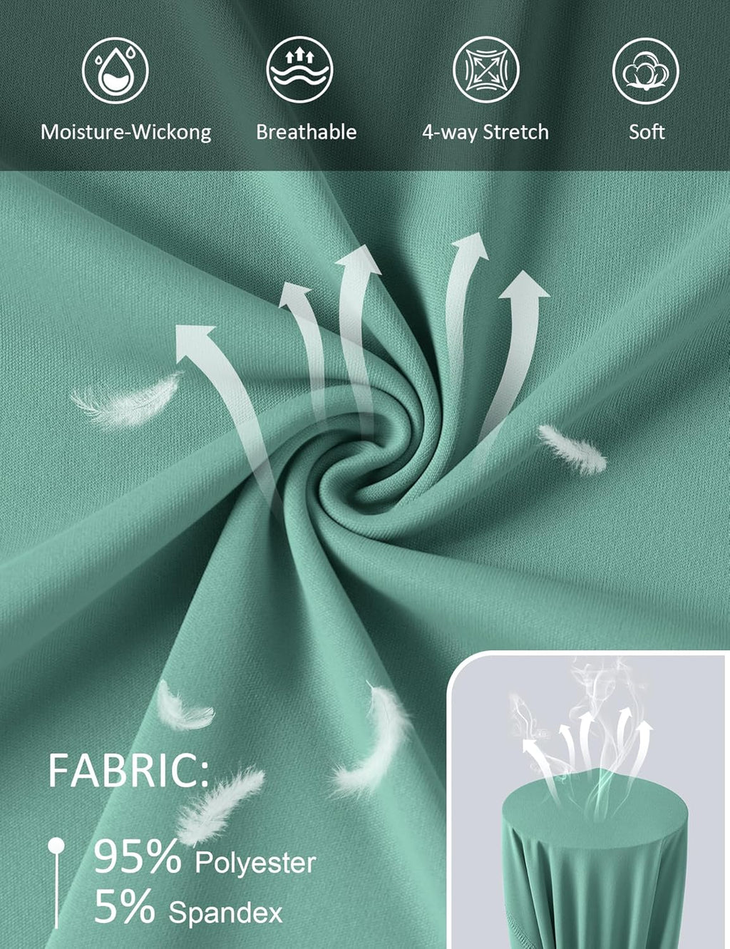 Women UPF 50+ UV Shirts Long Sleeve with Thumb Holes Workout Sun Shirt Quick Dry Athletic Hiking--Black