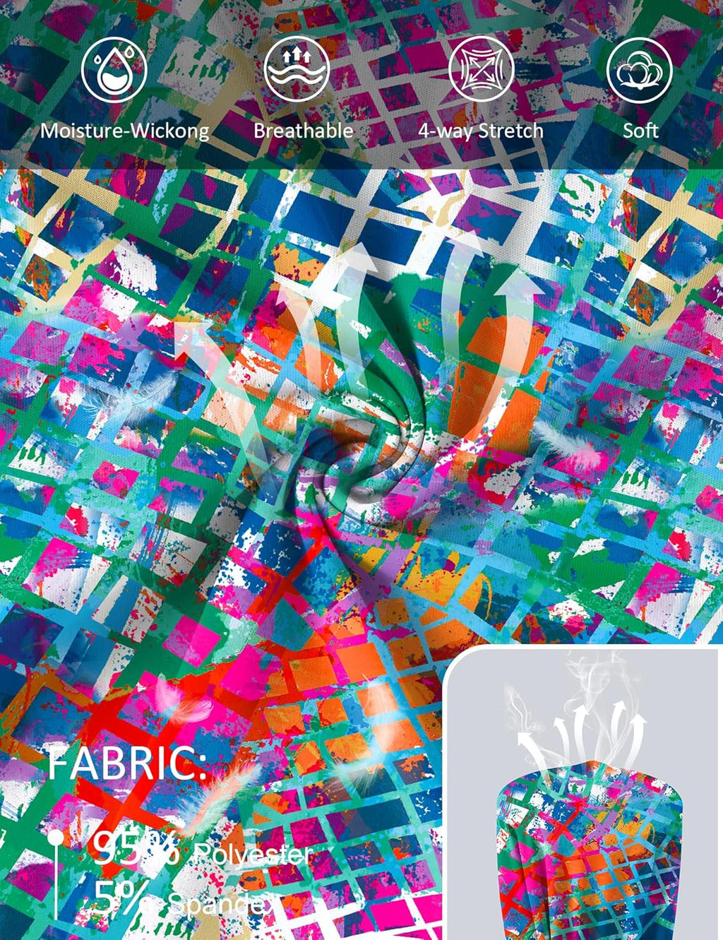 Women UPF 50+ UV Shirts Long Sleeve with Thumb Holes Workout Sun Shirt Quick Dry Athletic Hiking--Black