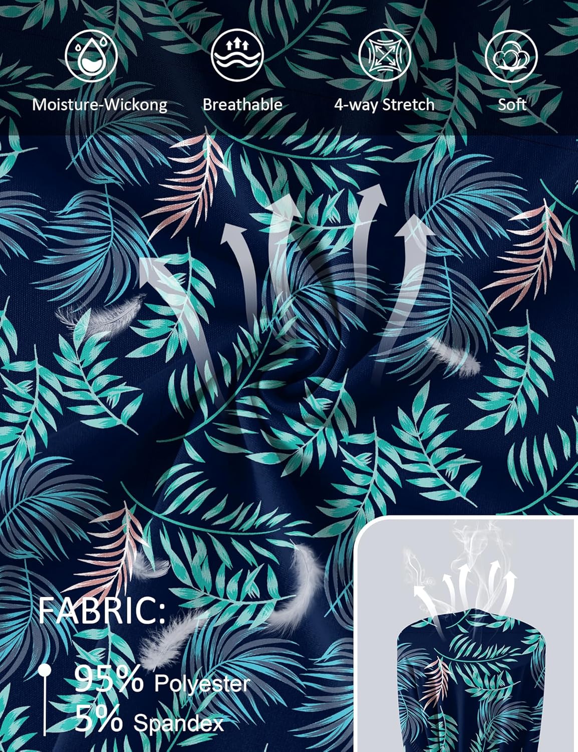 Women UPF 50+ UV Shirts Long Sleeve with Thumb Holes Workout Sun Shirt Quick Dry Athletic Hiking--Black